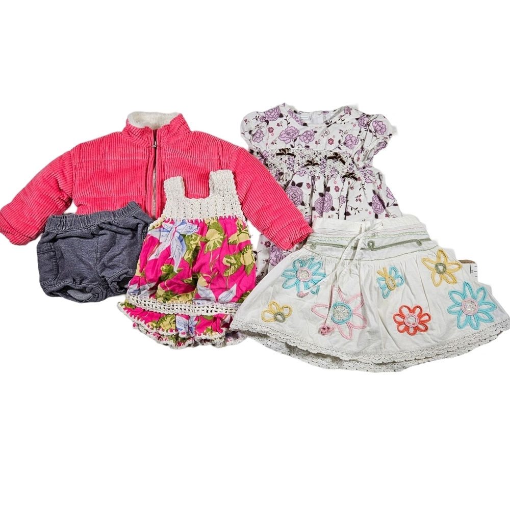 6 Month- 2T Girls Bundle (Set Of 5)